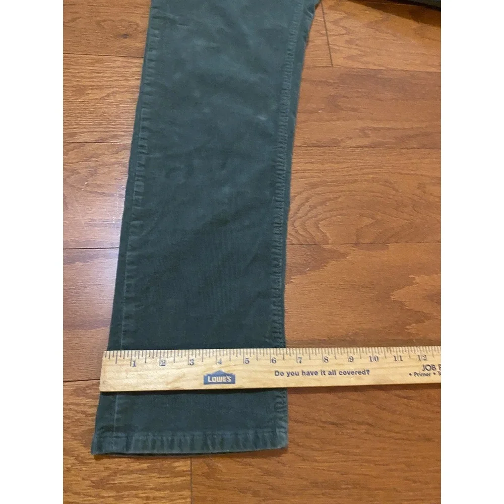 Todd Snyder Pants Mens 30x32 Green Stretch Corduroy Slim Fit Jeans Casual